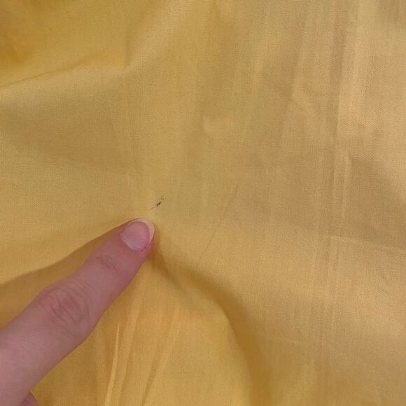 Eshakti Yellow & Grey Floral Embroidered Surplice Dress - Picture 4 of 7